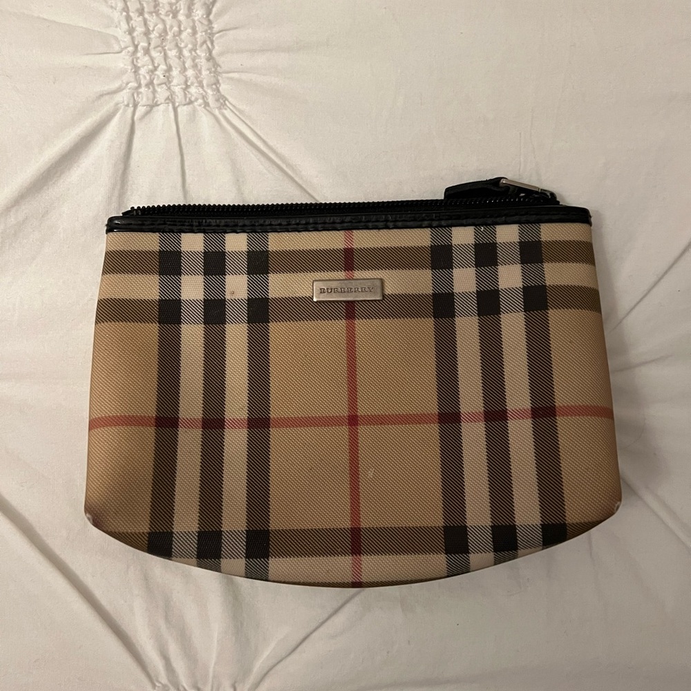 Classic Burberry Cosmetic Bag